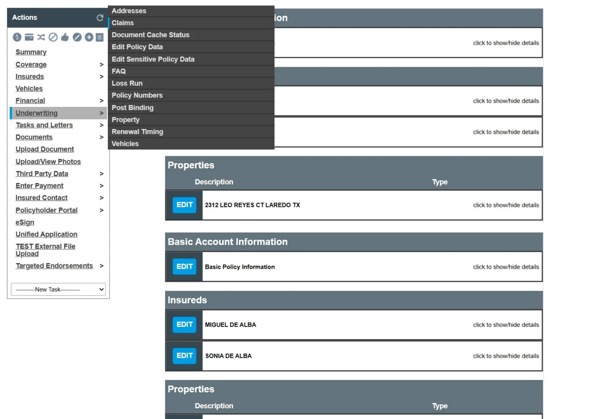 ISi Insurance Underwriting Software features including risk evaluation, premium determination, and policy management